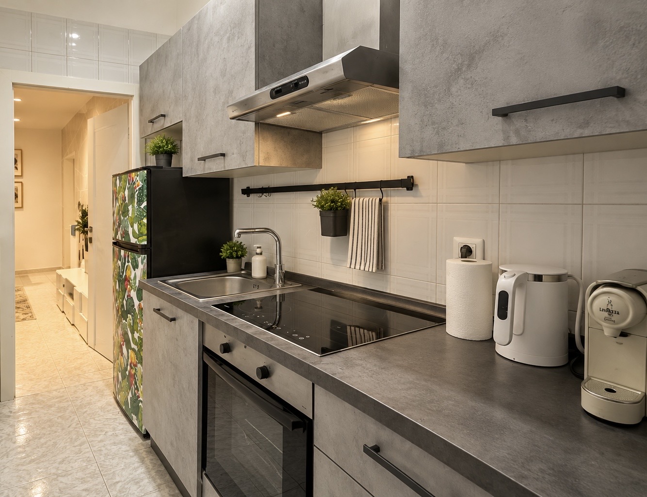 The Urban Lodge fully equipped kitchen