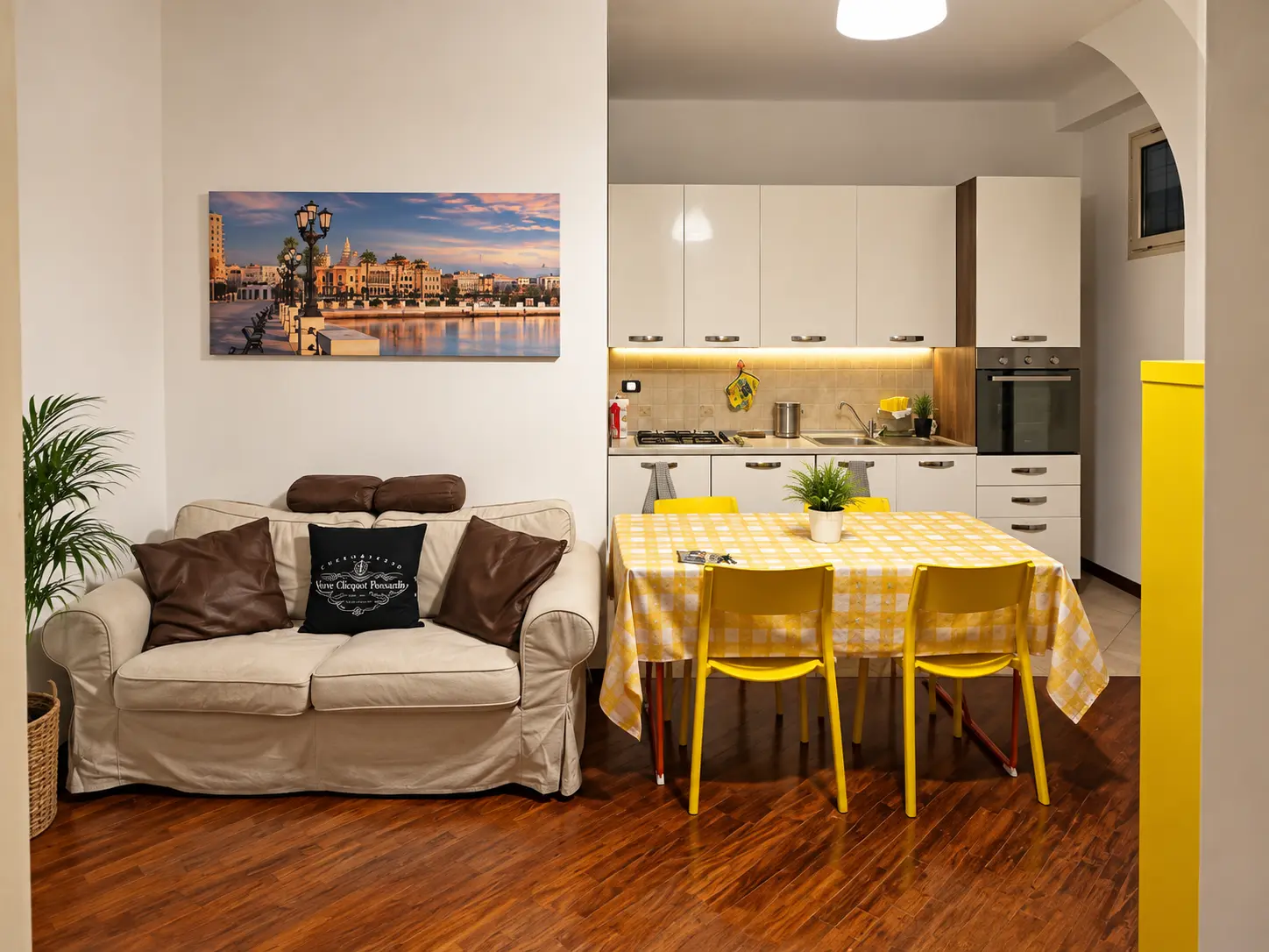 The Urban Ravanas living and dining area